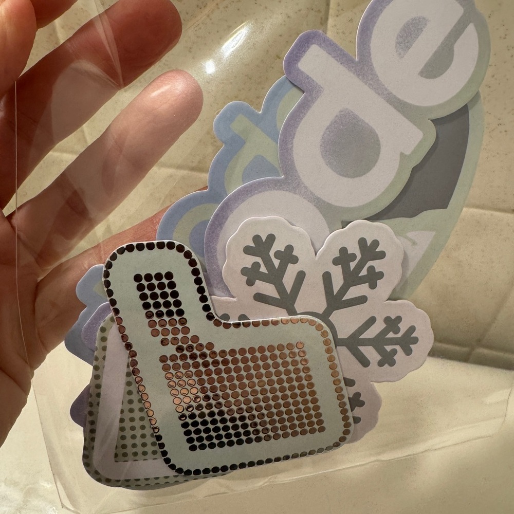 Rhode Decorative Stickers - unopened. ‘The Winter Pack’